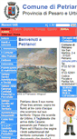 Mobile Screenshot of comune.petriano.pu.it